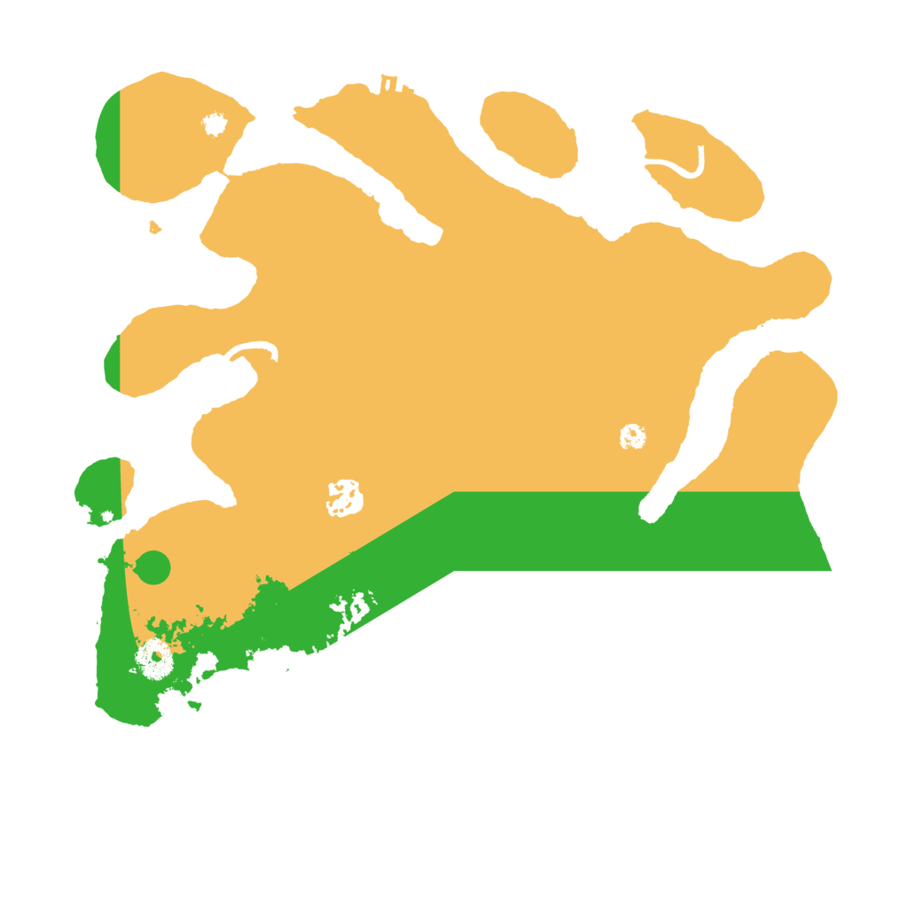 Biome Rust Map: Procedural Map, Size: 3500, Seed: 296361