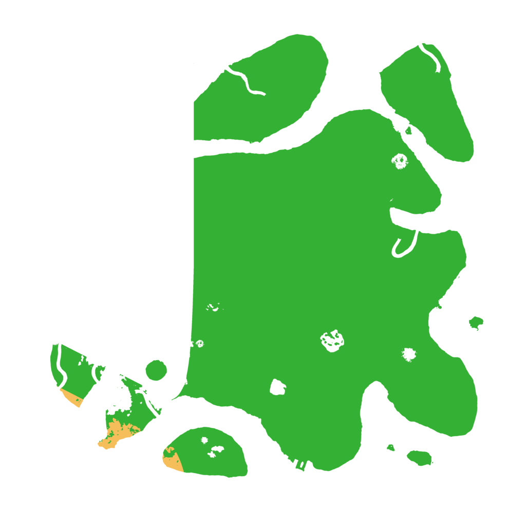 Biome Rust Map: Procedural Map, Size: 3550, Seed: 576350