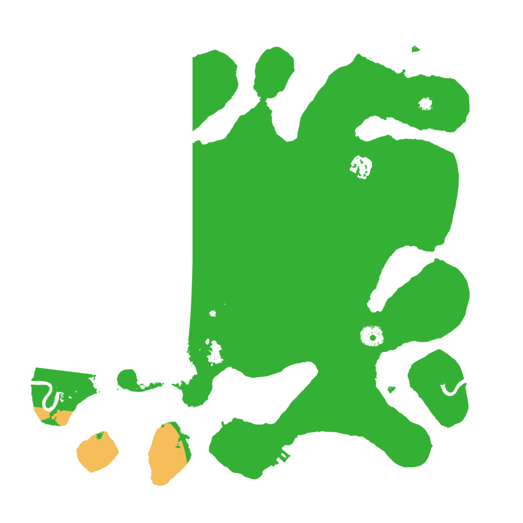 Biome Rust Map: Procedural Map, Size: 3550, Seed: 121212