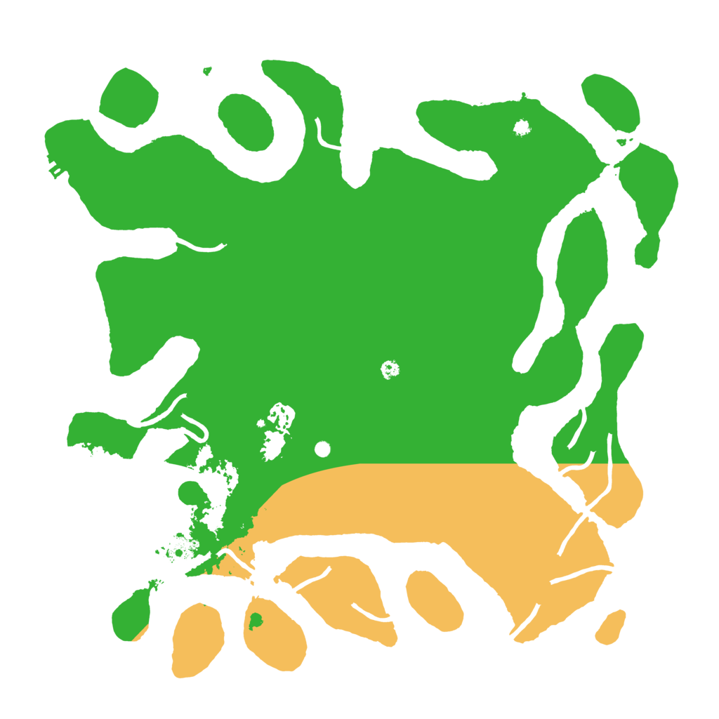 Biome Rust Map: Procedural Map, Size: 4000, Seed: 174174995