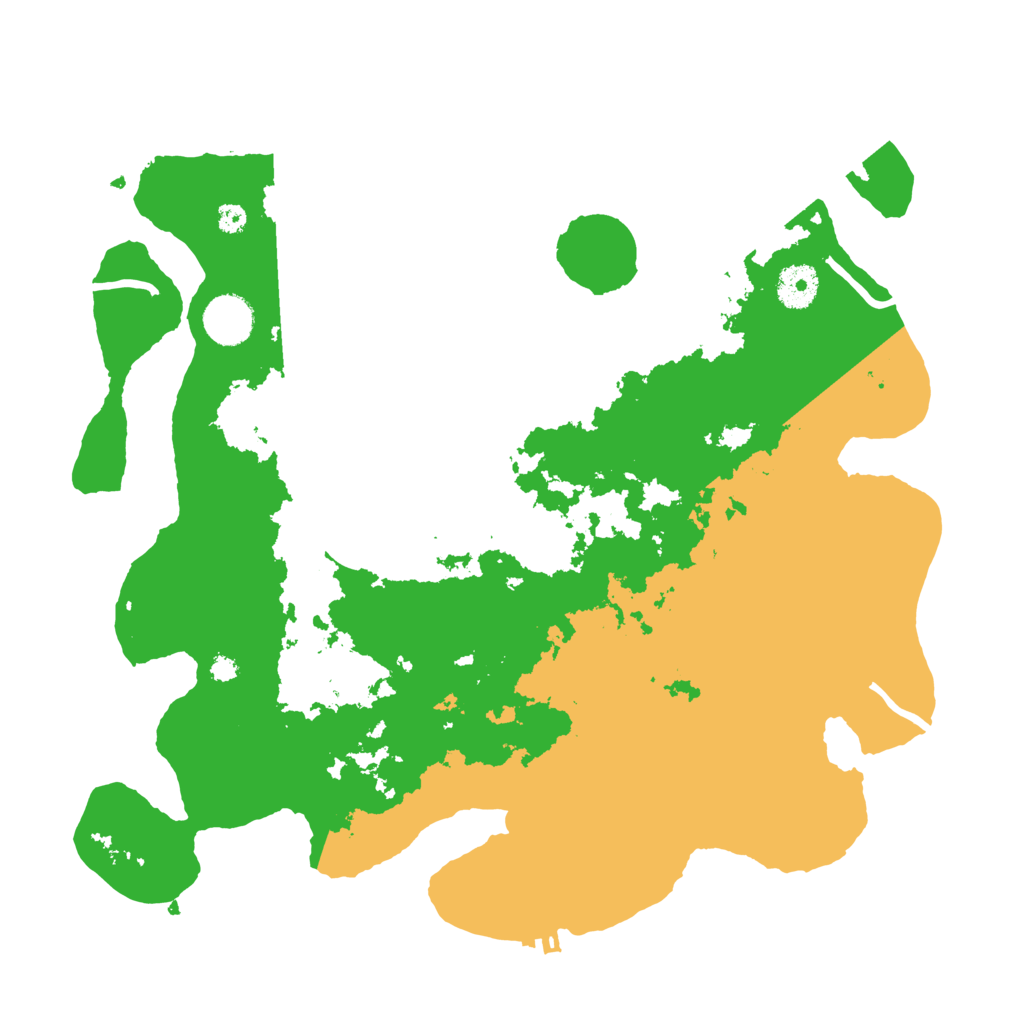 Biome Rust Map: Procedural Map, Size: 3600, Seed: 475766638