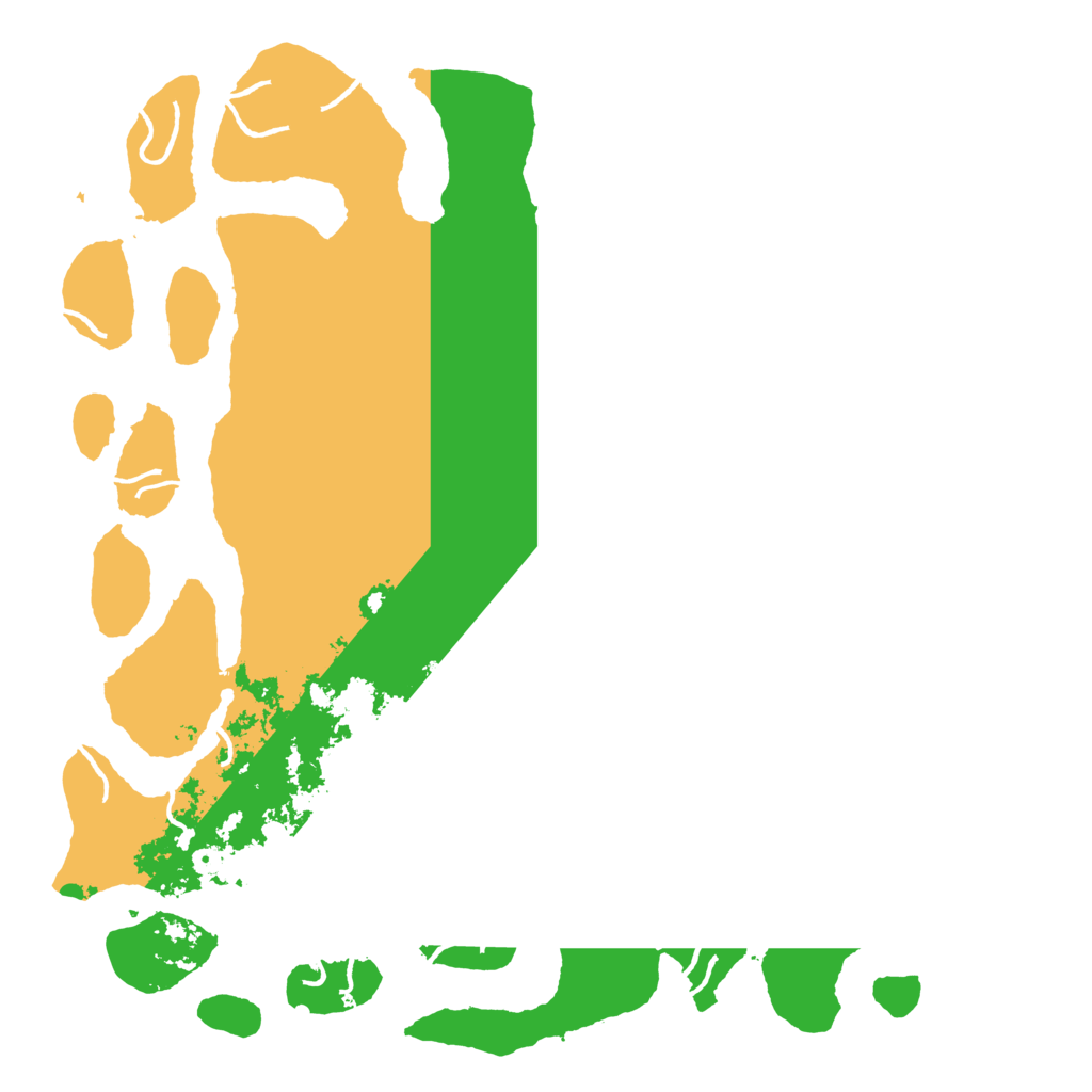Biome Rust Map: Procedural Map, Size: 6000, Seed: 6677