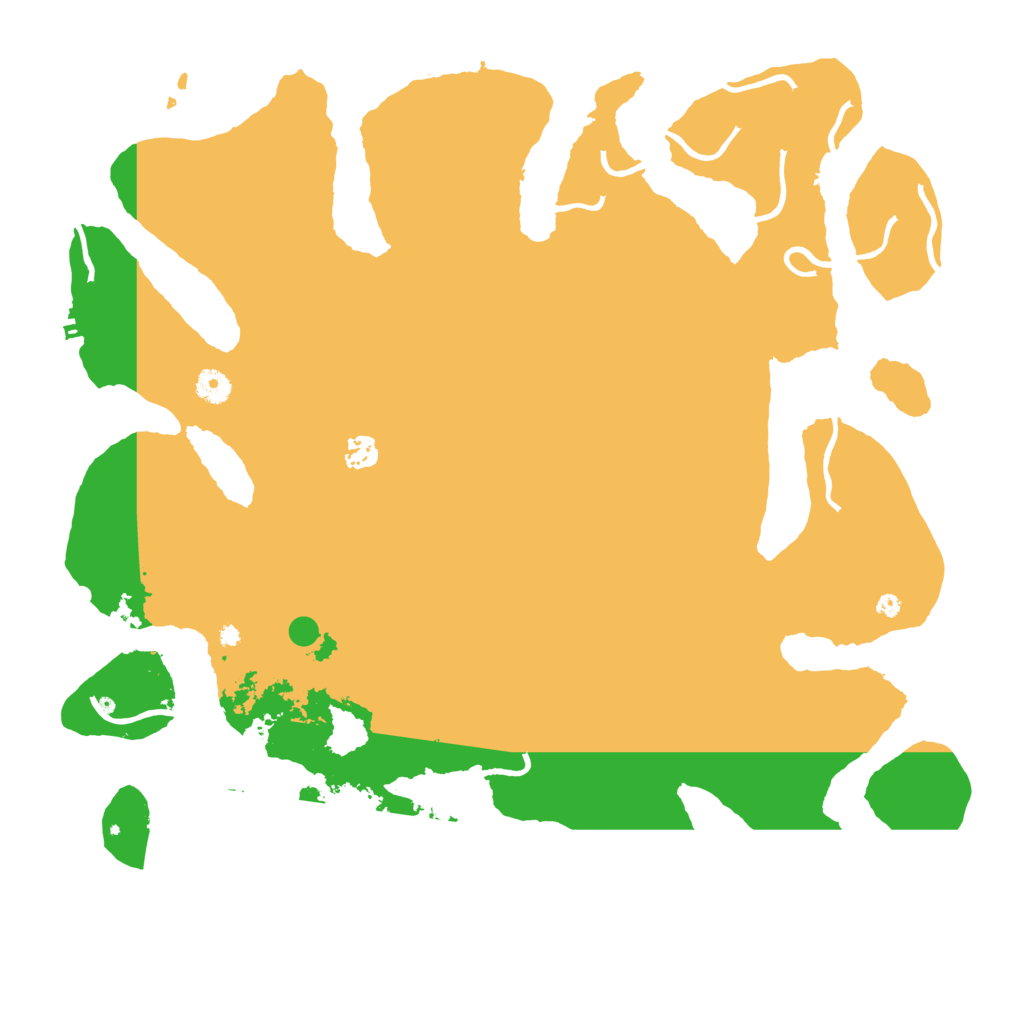 Biome Rust Map: Procedural Map, Size: 4500, Seed: 5214820