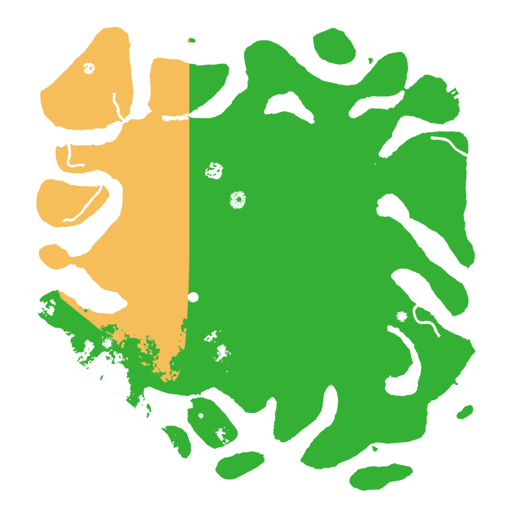 Biome Rust Map: Procedural Map, Size: 4500, Seed: 2977150