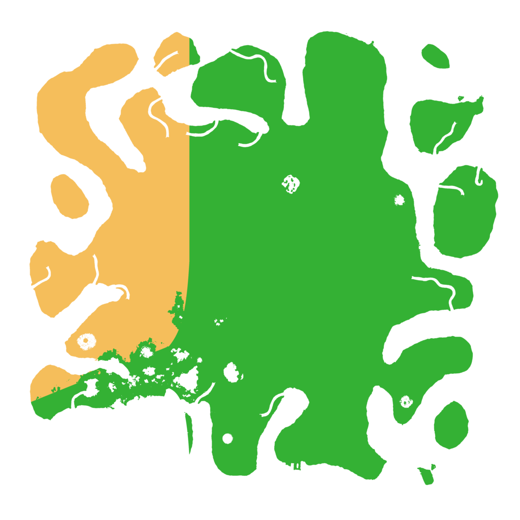 Biome Rust Map: Procedural Map, Size: 4500, Seed: 32301