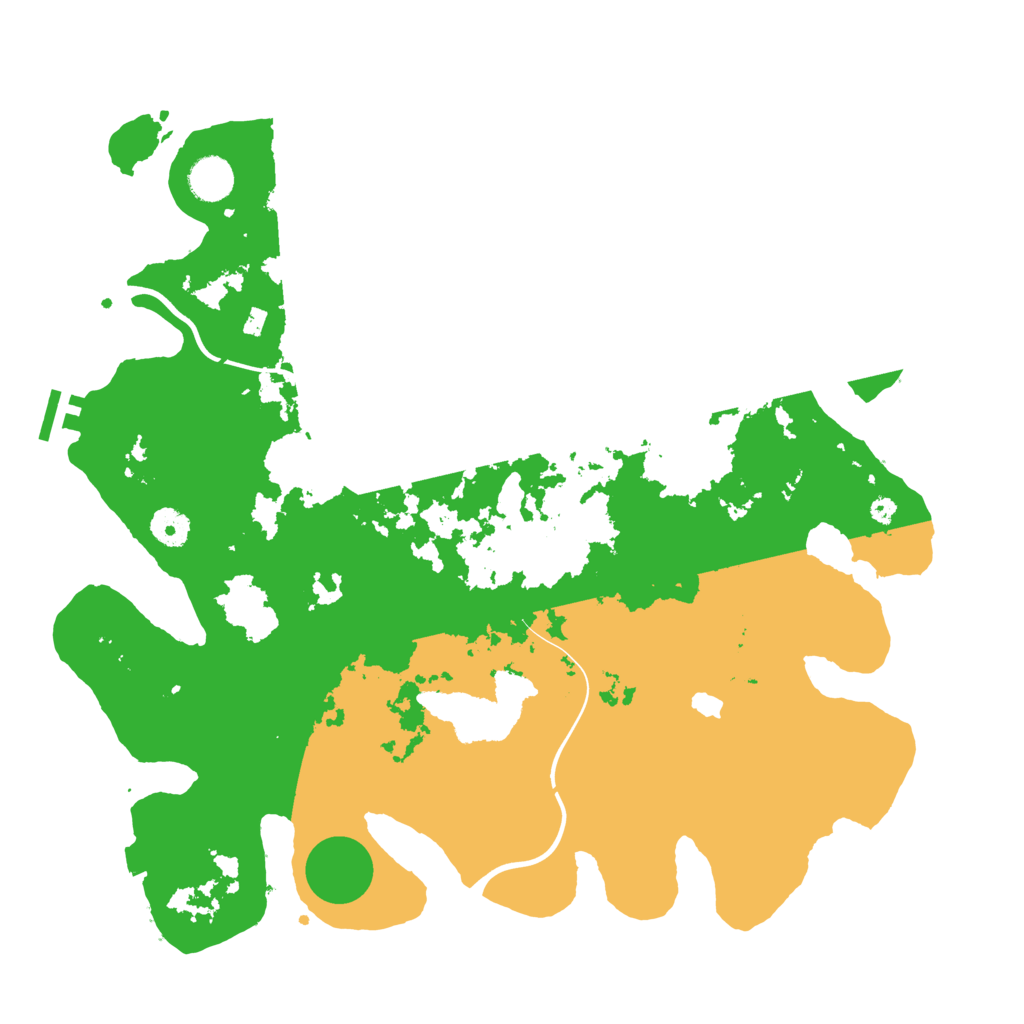Biome Rust Map: Procedural Map, Size: 4000, Seed: 855789