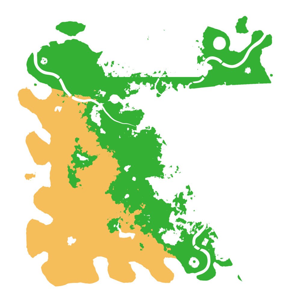 Biome Rust Map: Procedural Map, Size: 4500, Seed: 5788895