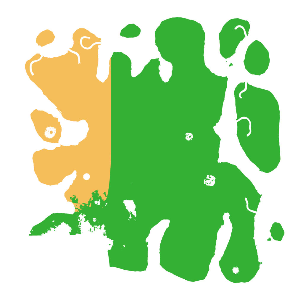 Biome Rust Map: Procedural Map, Size: 4000, Seed: 268365