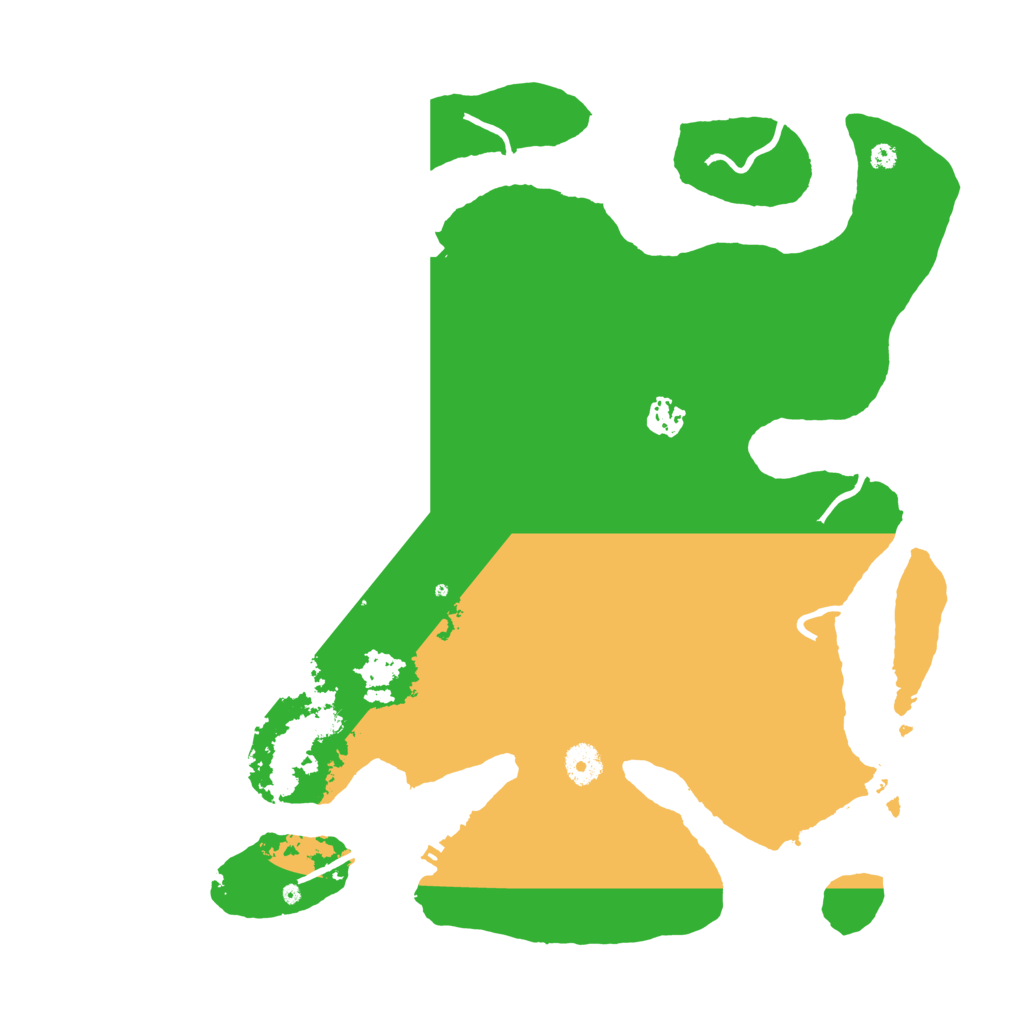 Biome Rust Map: Procedural Map, Size: 4000, Seed: 845457764