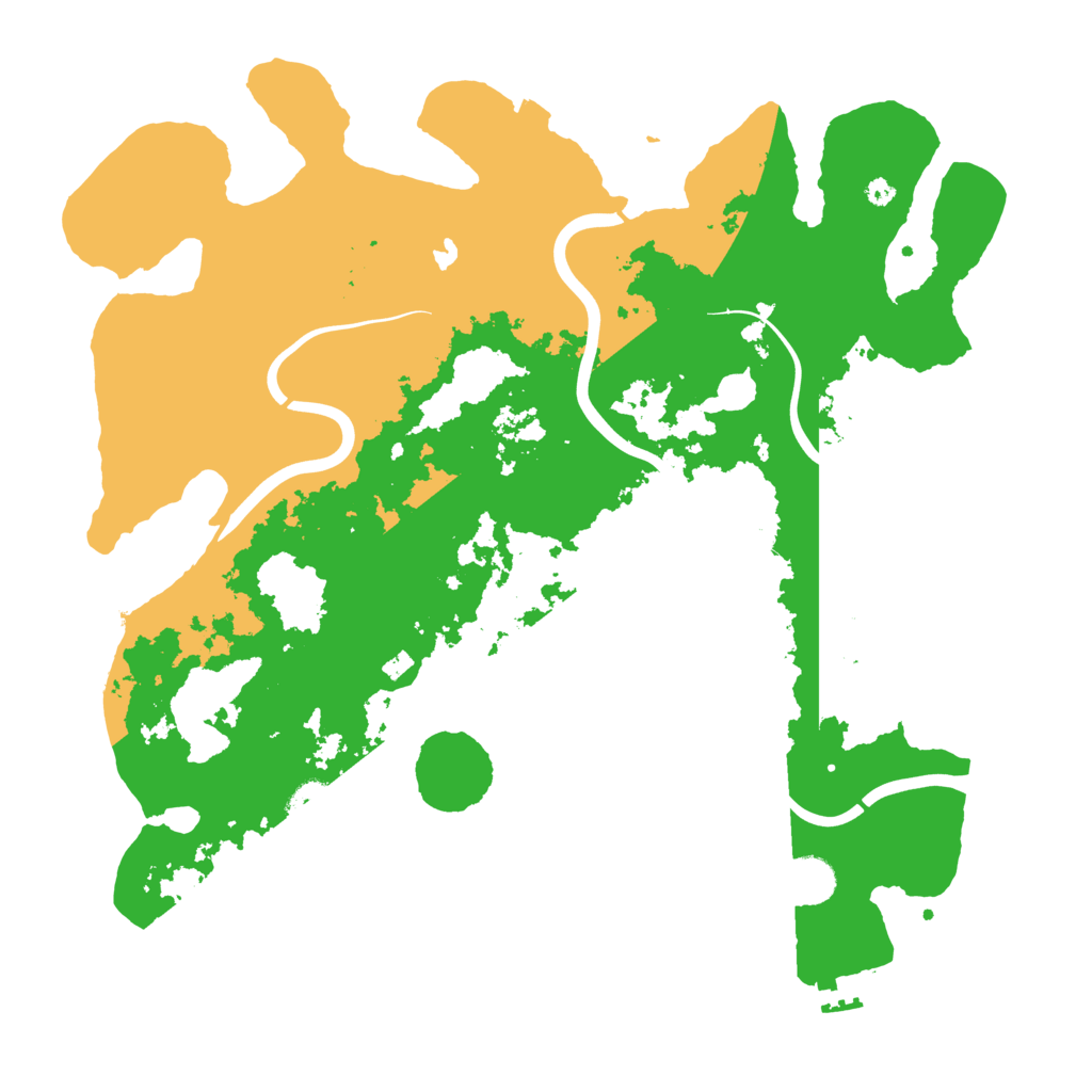 Biome Rust Map: Procedural Map, Size: 4000, Seed: 347819