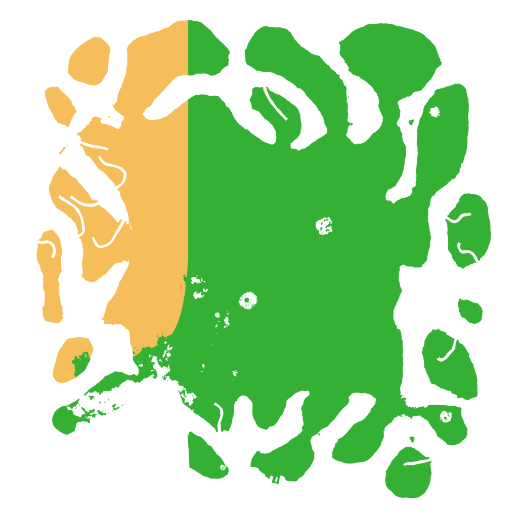 Biome Rust Map: Procedural Map, Size: 4500, Seed: 105044251