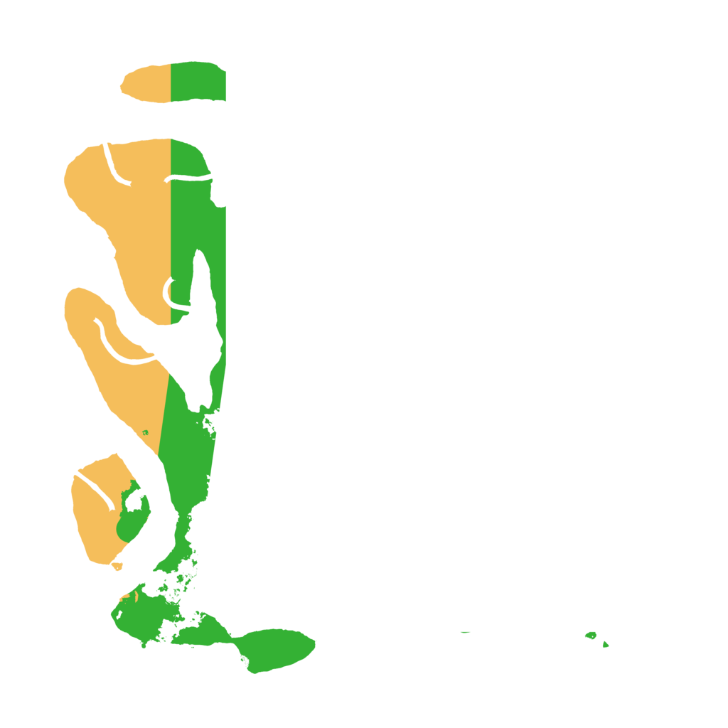 Biome Rust Map: Procedural Map, Size: 3550, Seed: 127496