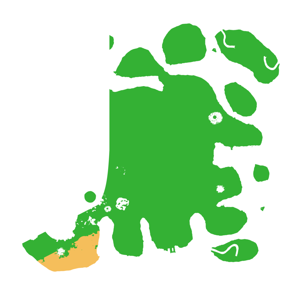 Biome Rust Map: Procedural Map, Size: 3500, Seed: 2036420