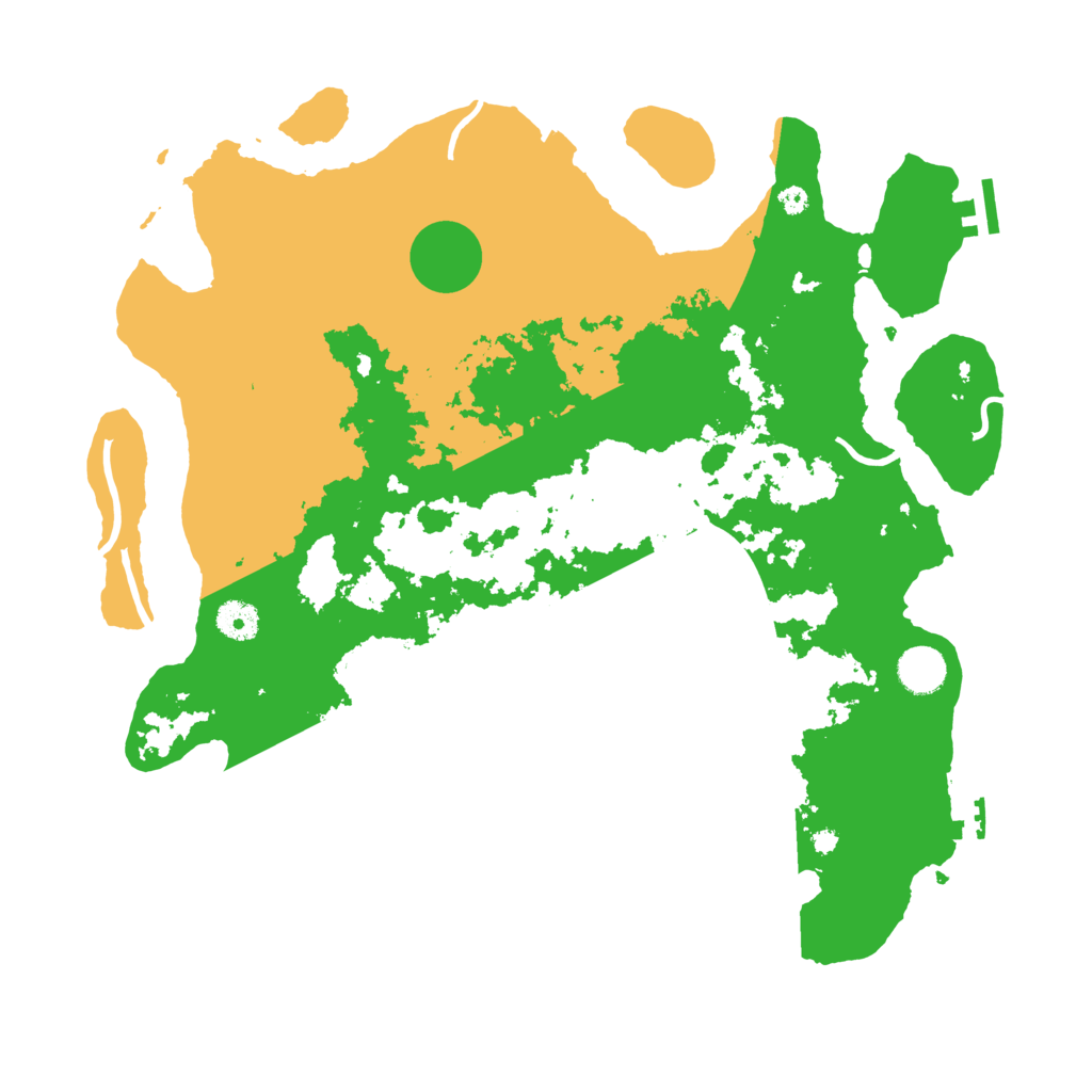 Biome Rust Map: Procedural Map, Size: 4000, Seed: 105044251