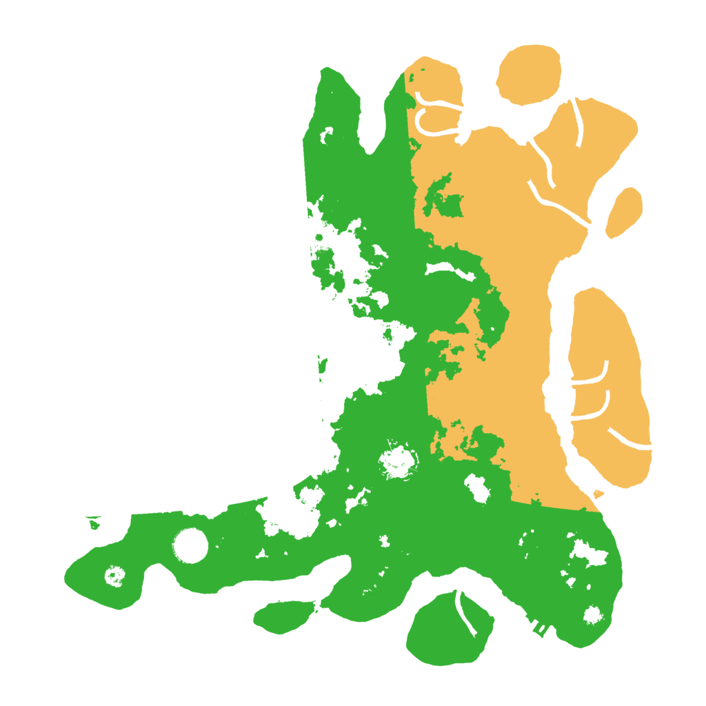 Biome Rust Map: Procedural Map, Size: 3550, Seed: 921001