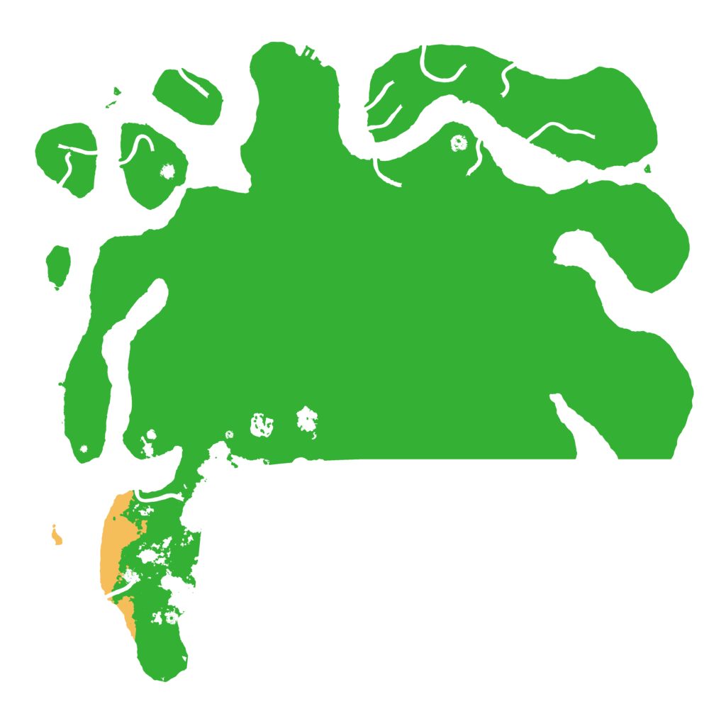 Biome Rust Map: Procedural Map, Size: 4500, Seed: 4768650