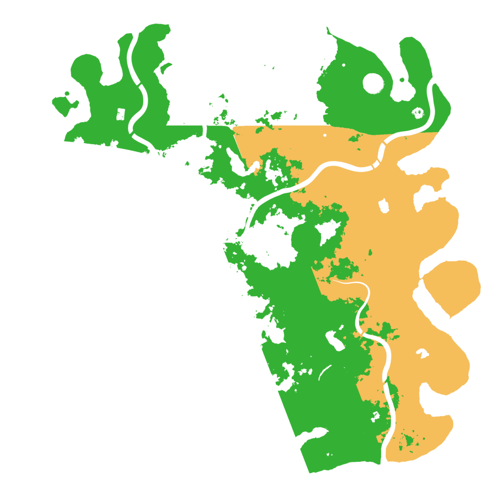 Biome Rust Map: Procedural Map, Size: 4500, Seed: 4237369