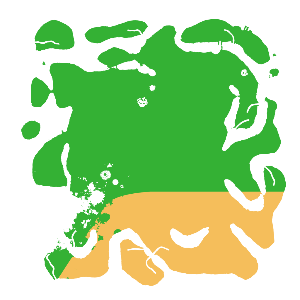 Biome Rust Map: Procedural Map, Size: 4500, Seed: 20354