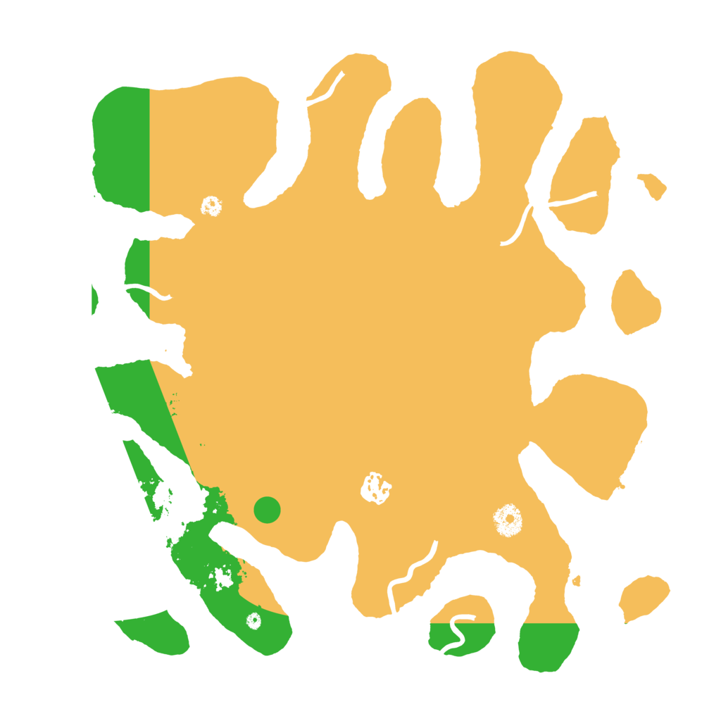 Biome Rust Map: Procedural Map, Size: 3550, Seed: 47799