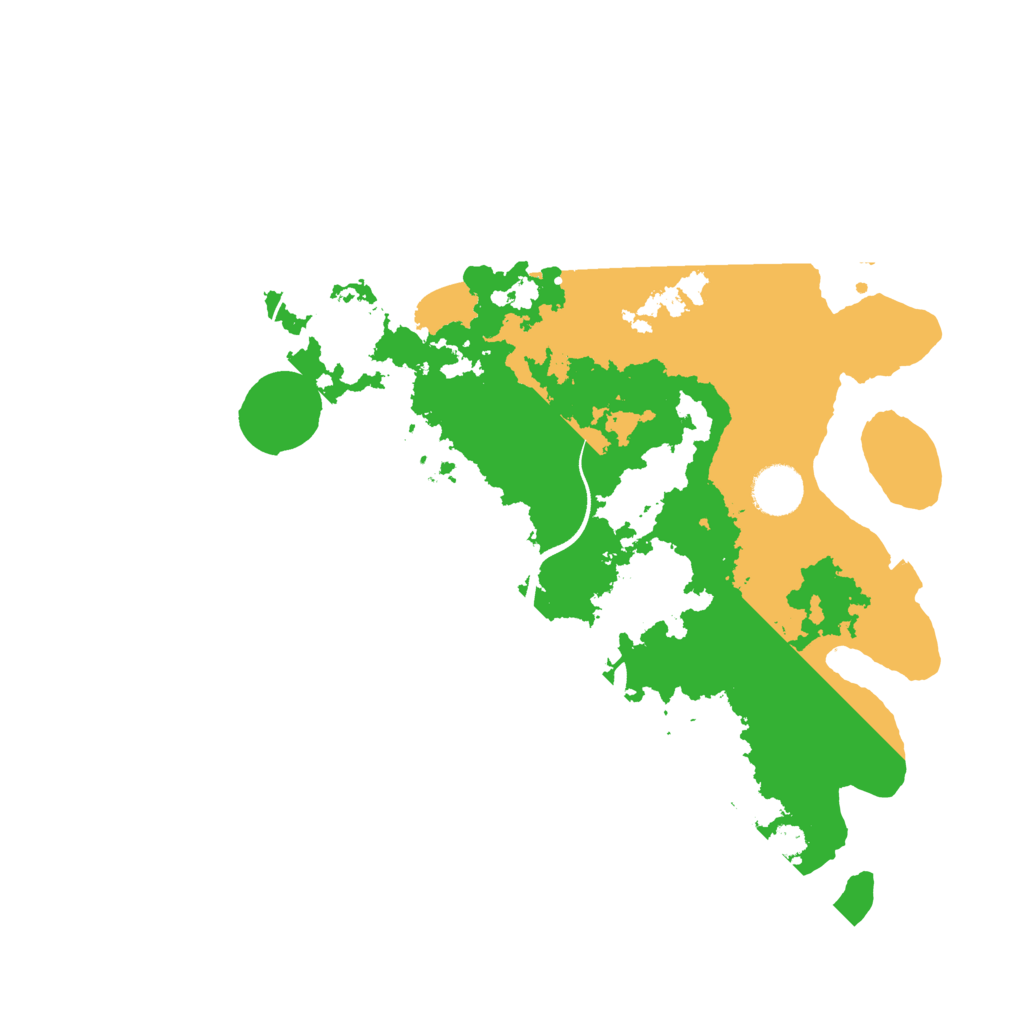 Biome Rust Map: Procedural Map, Size: 3550, Seed: 920984
