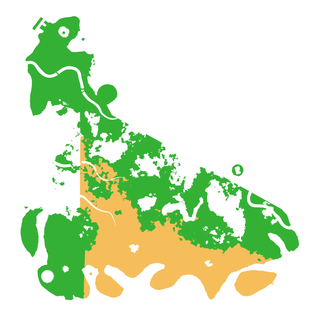 Biome Rust Map: Procedural Map, Size: 4500, Seed: 3449204