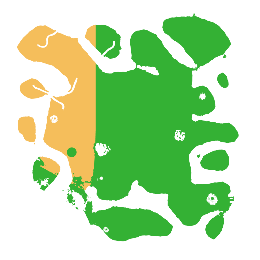 Biome Rust Map: Procedural Map, Size: 3550, Seed: 404078