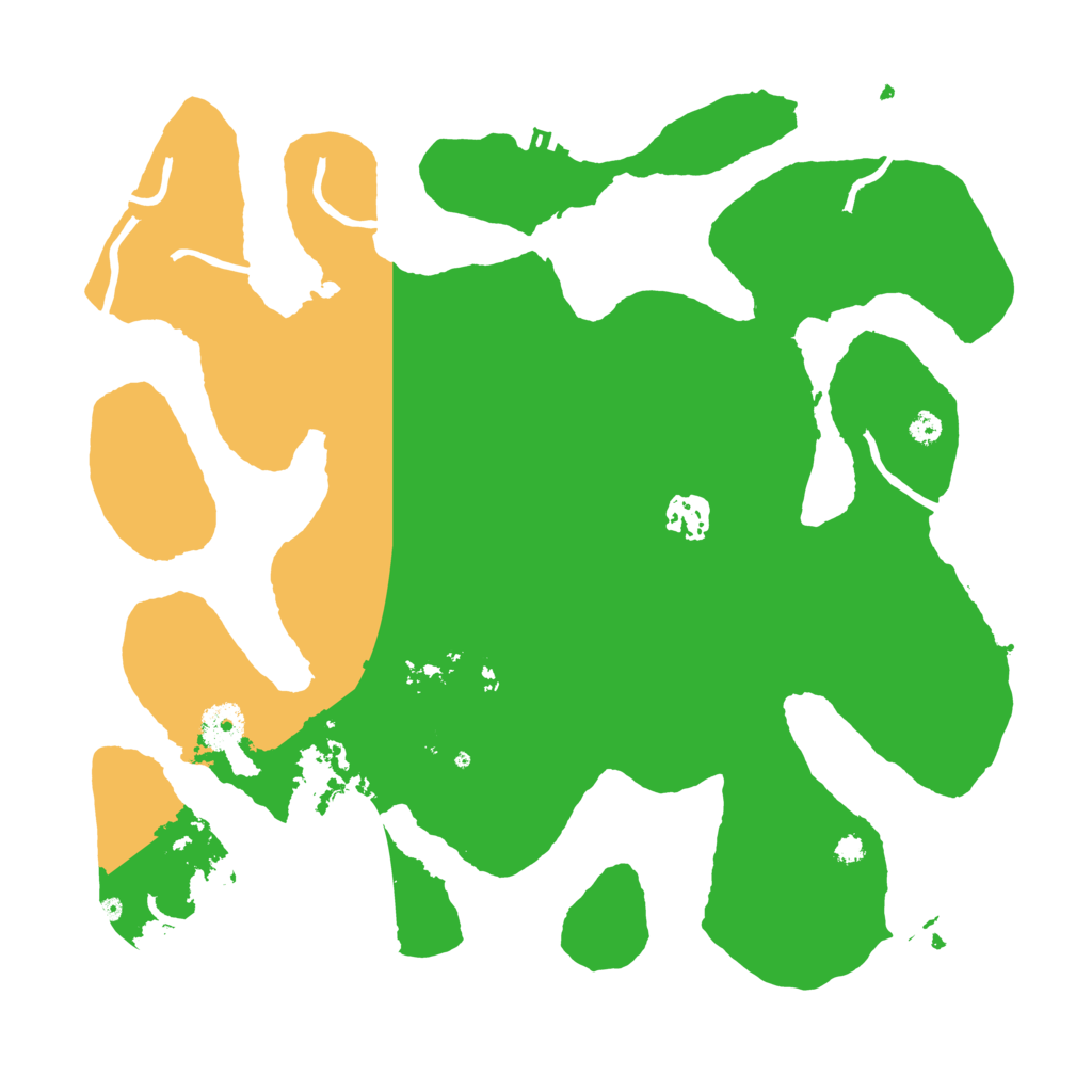 Biome Rust Map: Procedural Map, Size: 3550, Seed: 69530