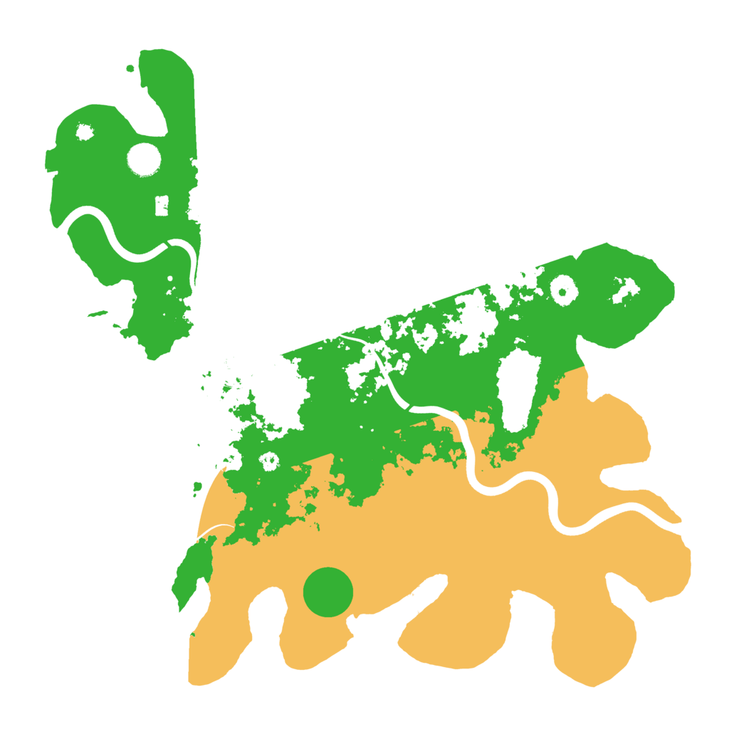 Biome Rust Map: Procedural Map, Size: 3850, Seed: 881623510