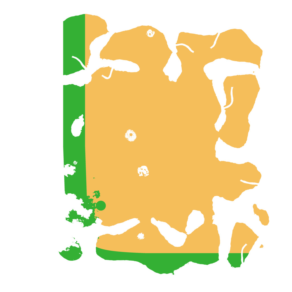 Biome Rust Map: Procedural Map, Size: 3900, Seed: 81