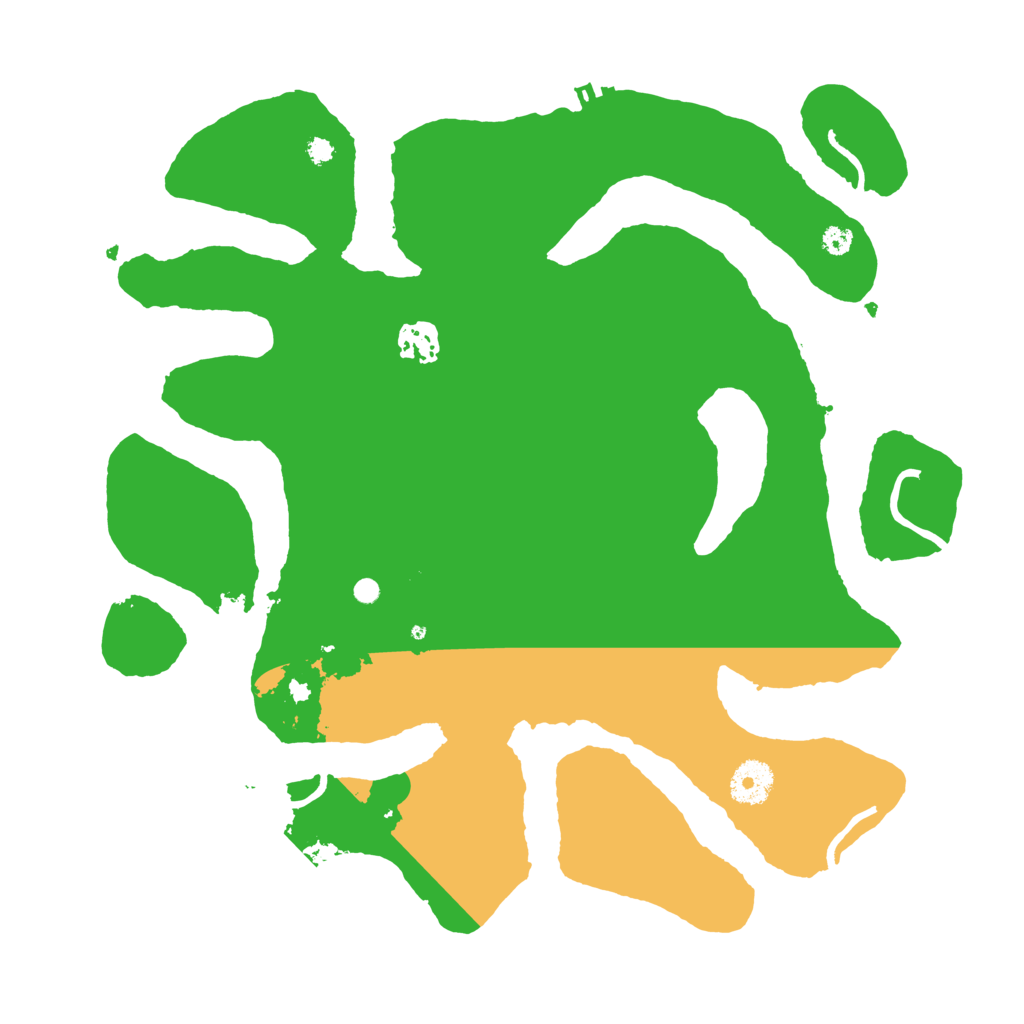 Biome Rust Map: Procedural Map, Size: 3550, Seed: 967068