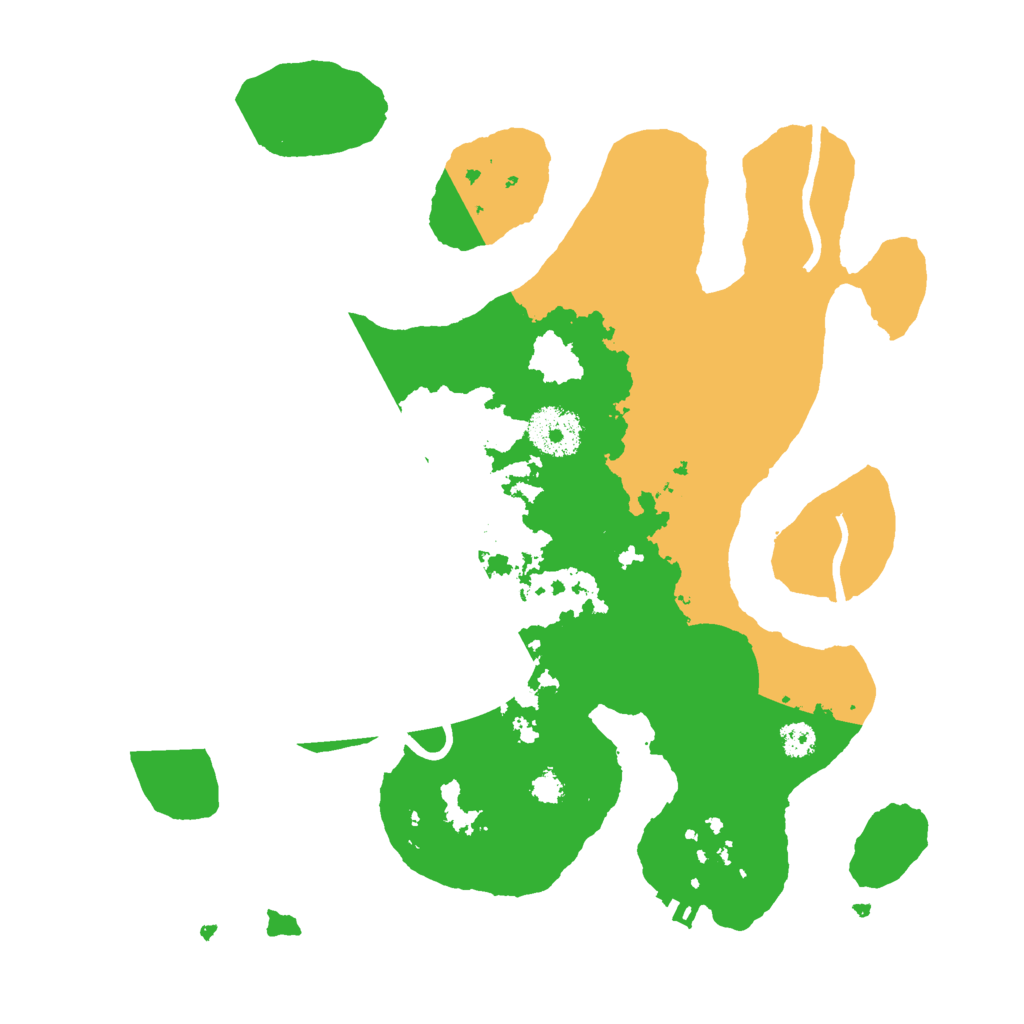 Biome Rust Map: Procedural Map, Size: 3000, Seed: 94933