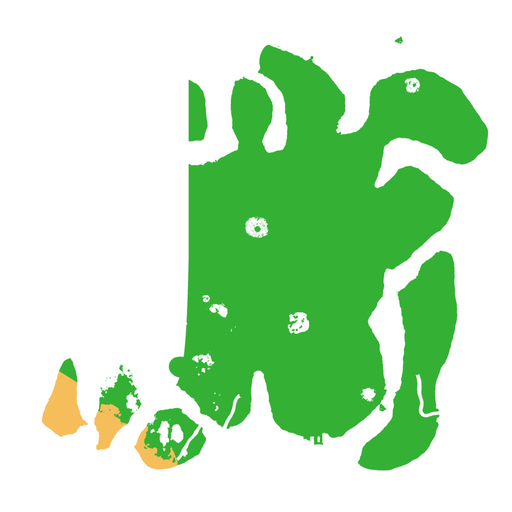 Biome Rust Map: Procedural Map, Size: 3500, Seed: 4956657