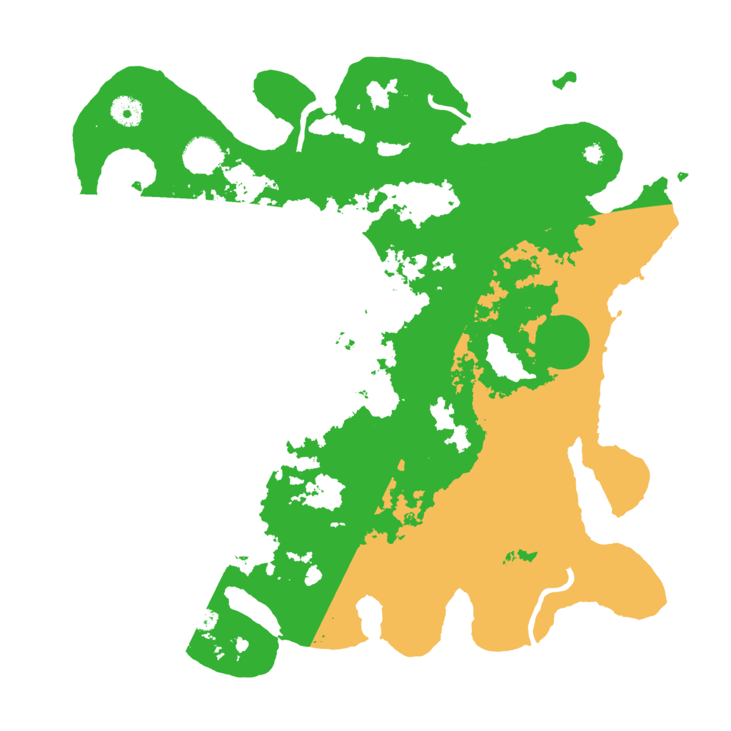 Biome Rust Map: Procedural Map, Size: 3550, Seed: 968766