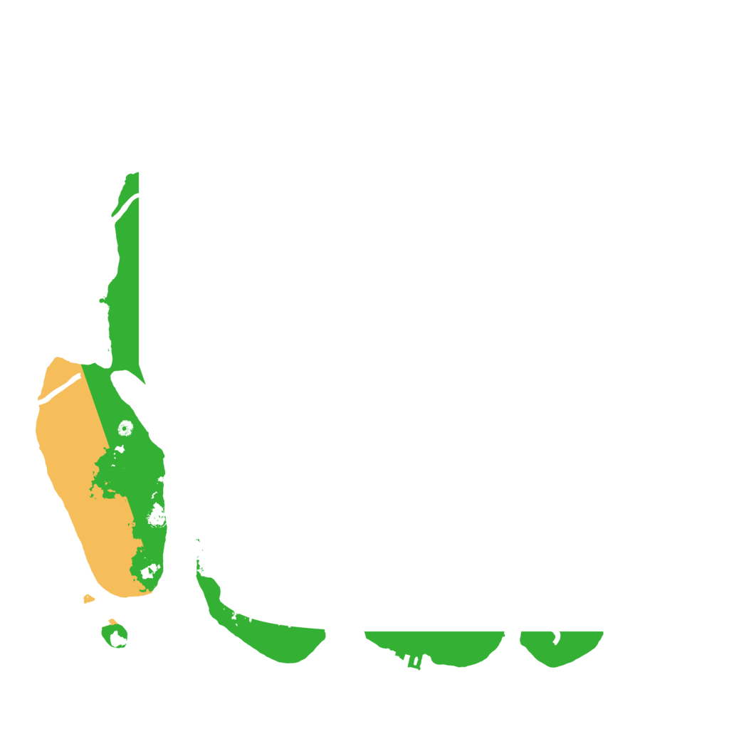 Biome Rust Map: Procedural Map, Size: 3500, Seed: 3733184