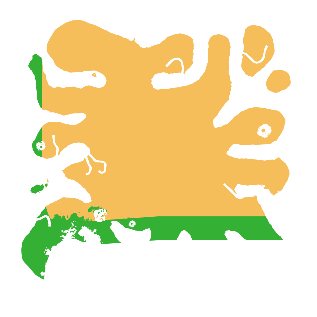 Biome Rust Map: Procedural Map, Size: 3550, Seed: 548007