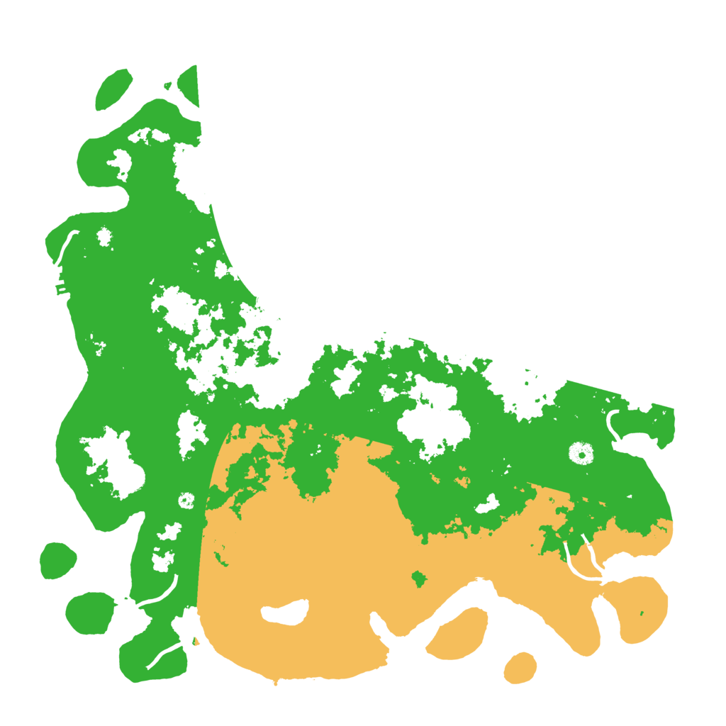 Biome Rust Map: Procedural Map, Size: 4500, Seed: 472915