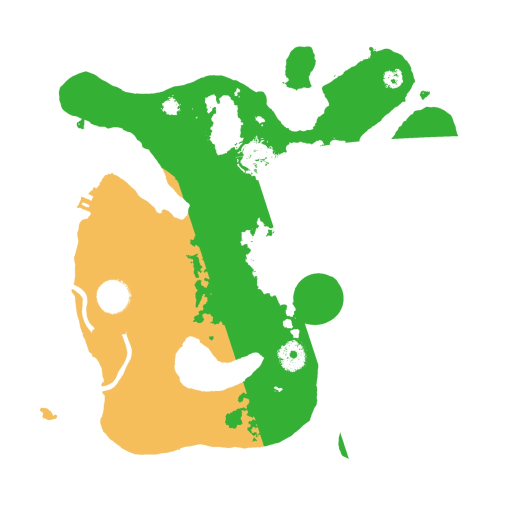 Biome Rust Map: Procedural Map, Size: 2700, Seed: 3057