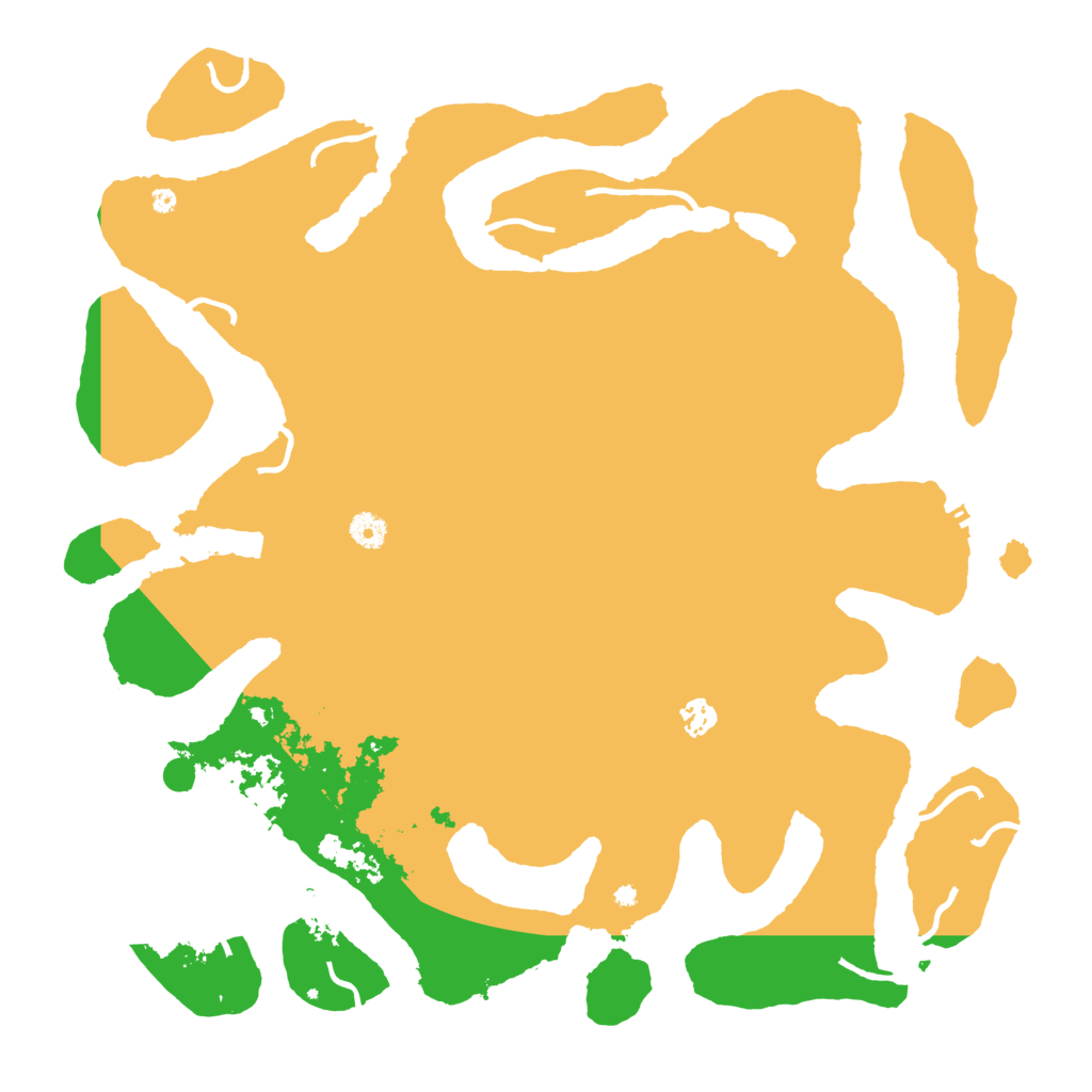 Biome Rust Map: Procedural Map, Size: 4500, Seed: 2280291