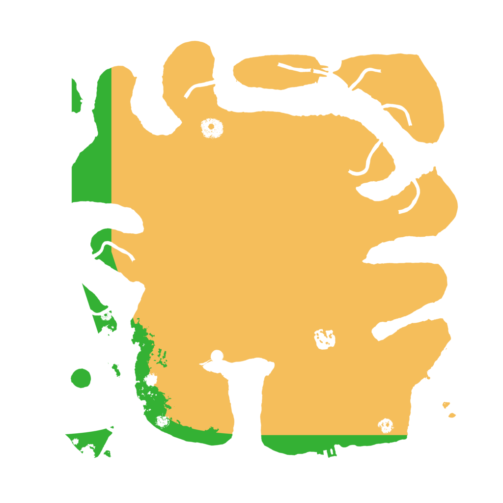 Biome Rust Map: Procedural Map, Size: 3550, Seed: 573350