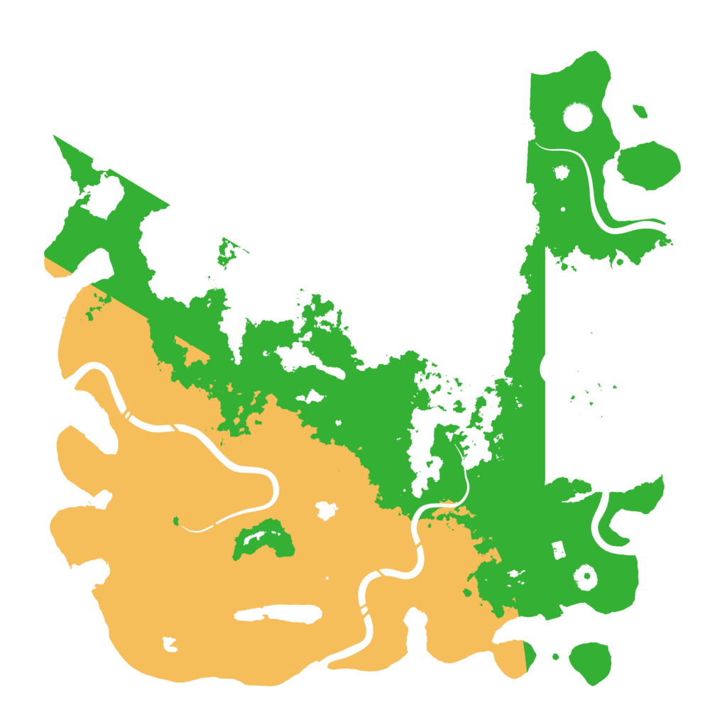 Biome Rust Map: Procedural Map, Size: 4500, Seed: 998941