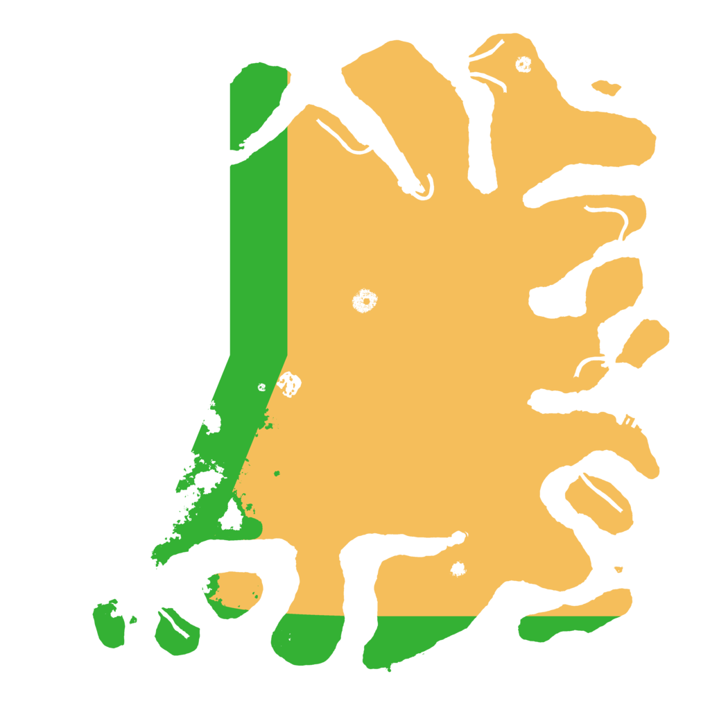 Biome Rust Map: Procedural Map, Size: 4500, Seed: 4649302