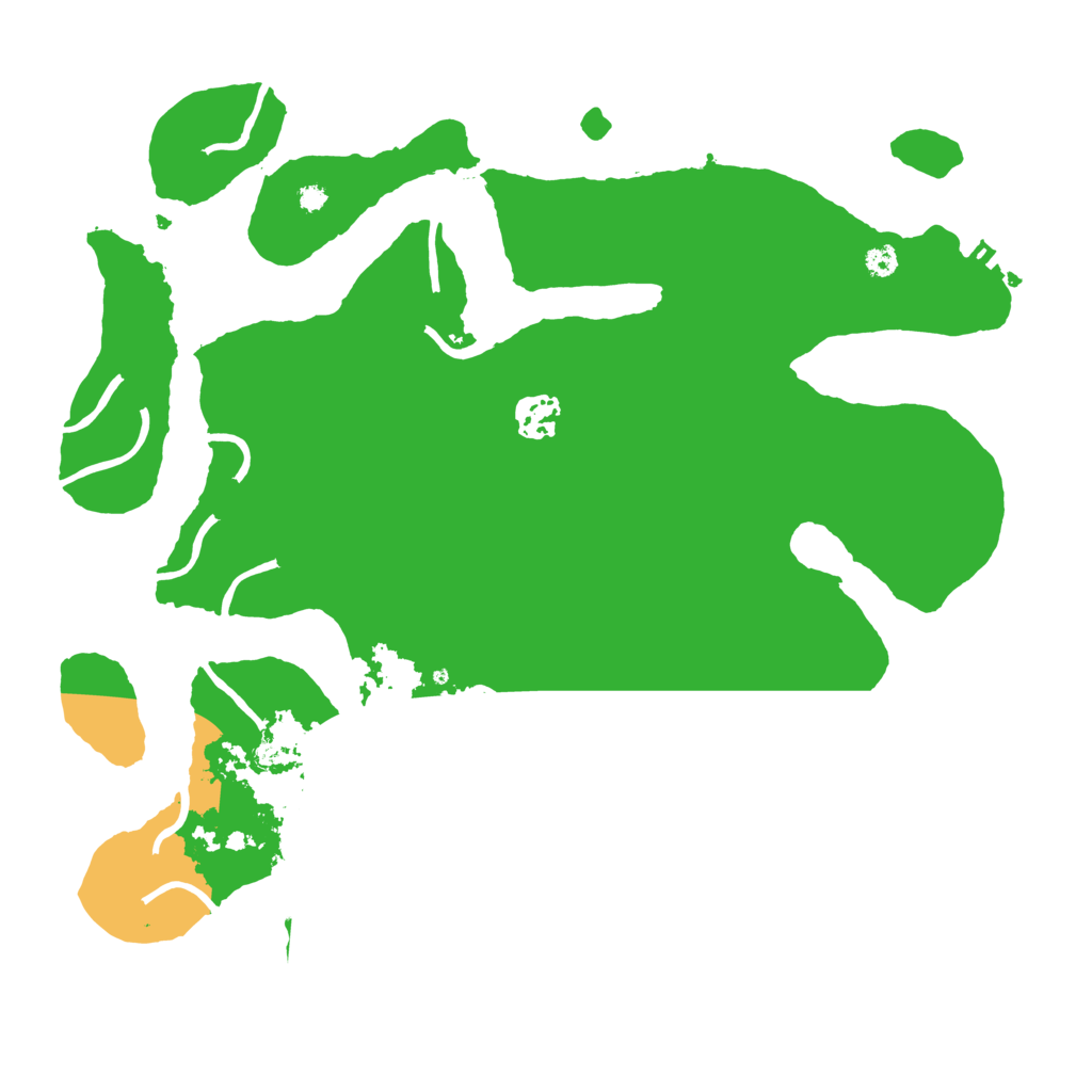 Biome Rust Map: Procedural Map, Size: 3500, Seed: 1907559853