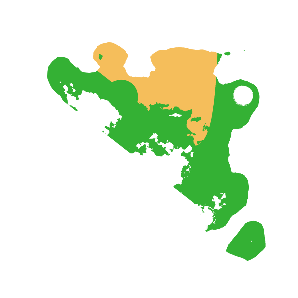 Biome Rust Map: Barren, Size: 2700, Seed: 568