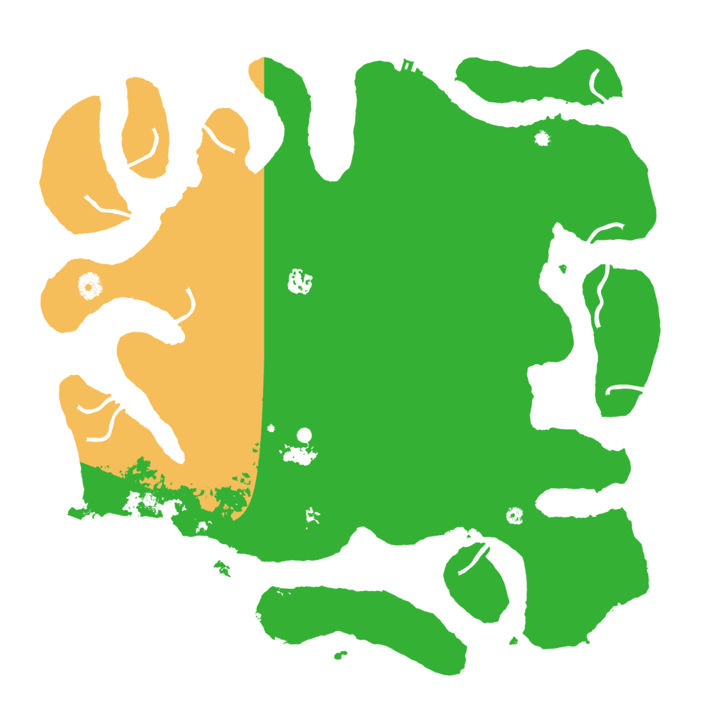 Biome Rust Map: Procedural Map, Size: 4250, Seed: 23092