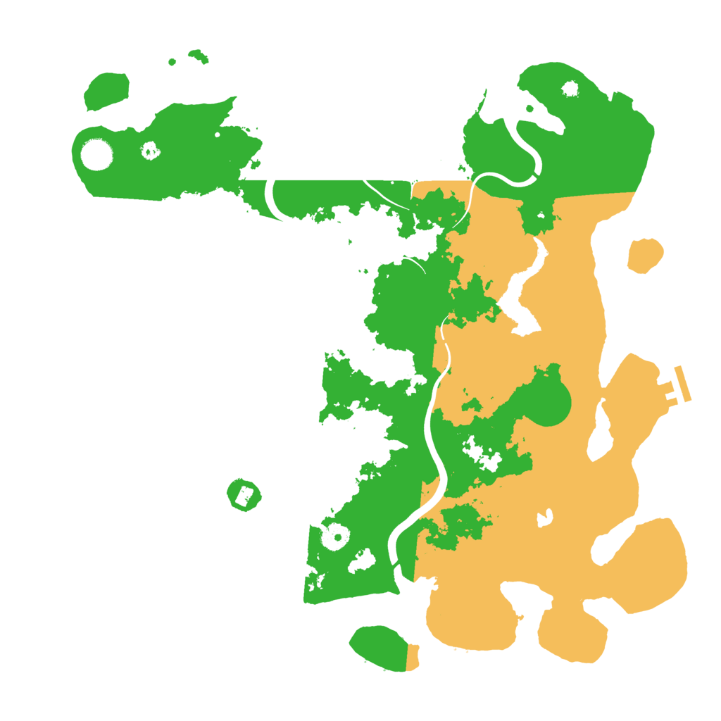 Biome Rust Map: Procedural Map, Size: 4000, Seed: 31