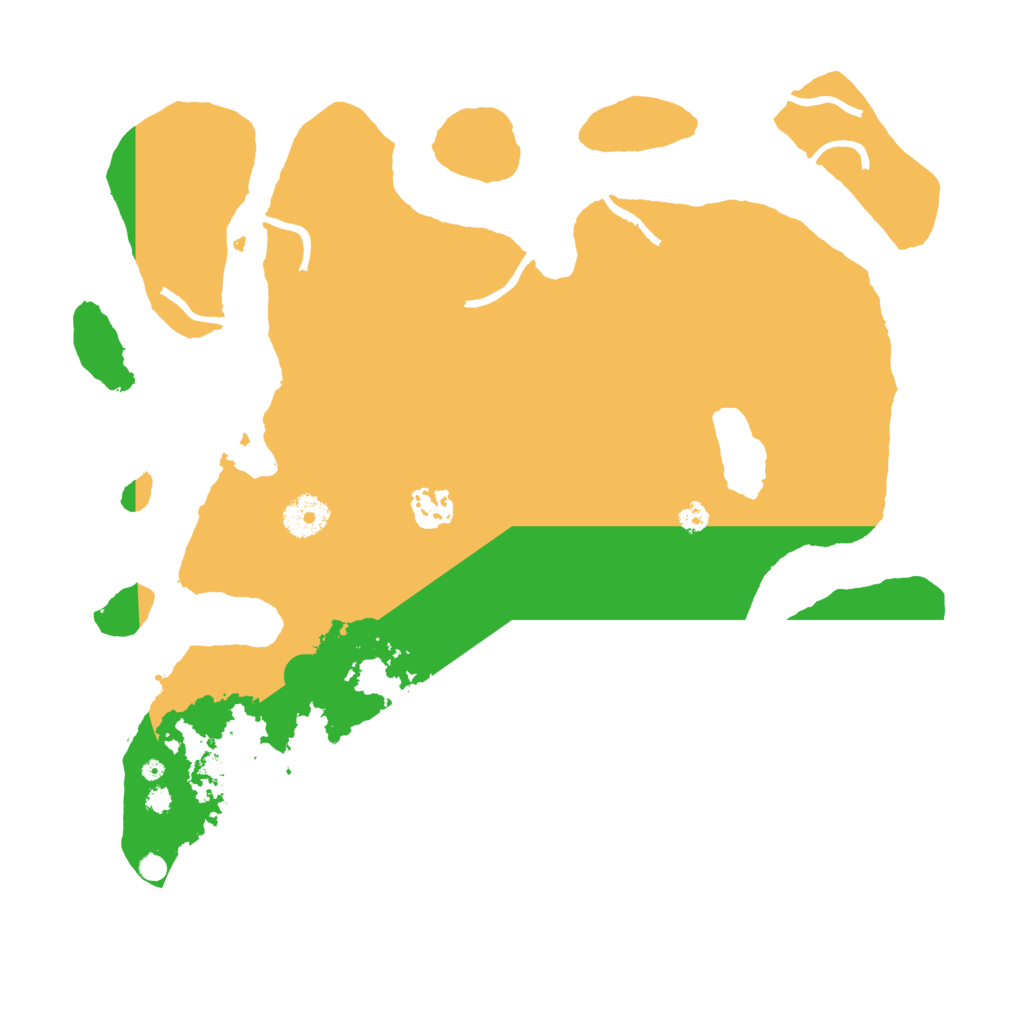 Biome Rust Map: Procedural Map, Size: 3550, Seed: 503904