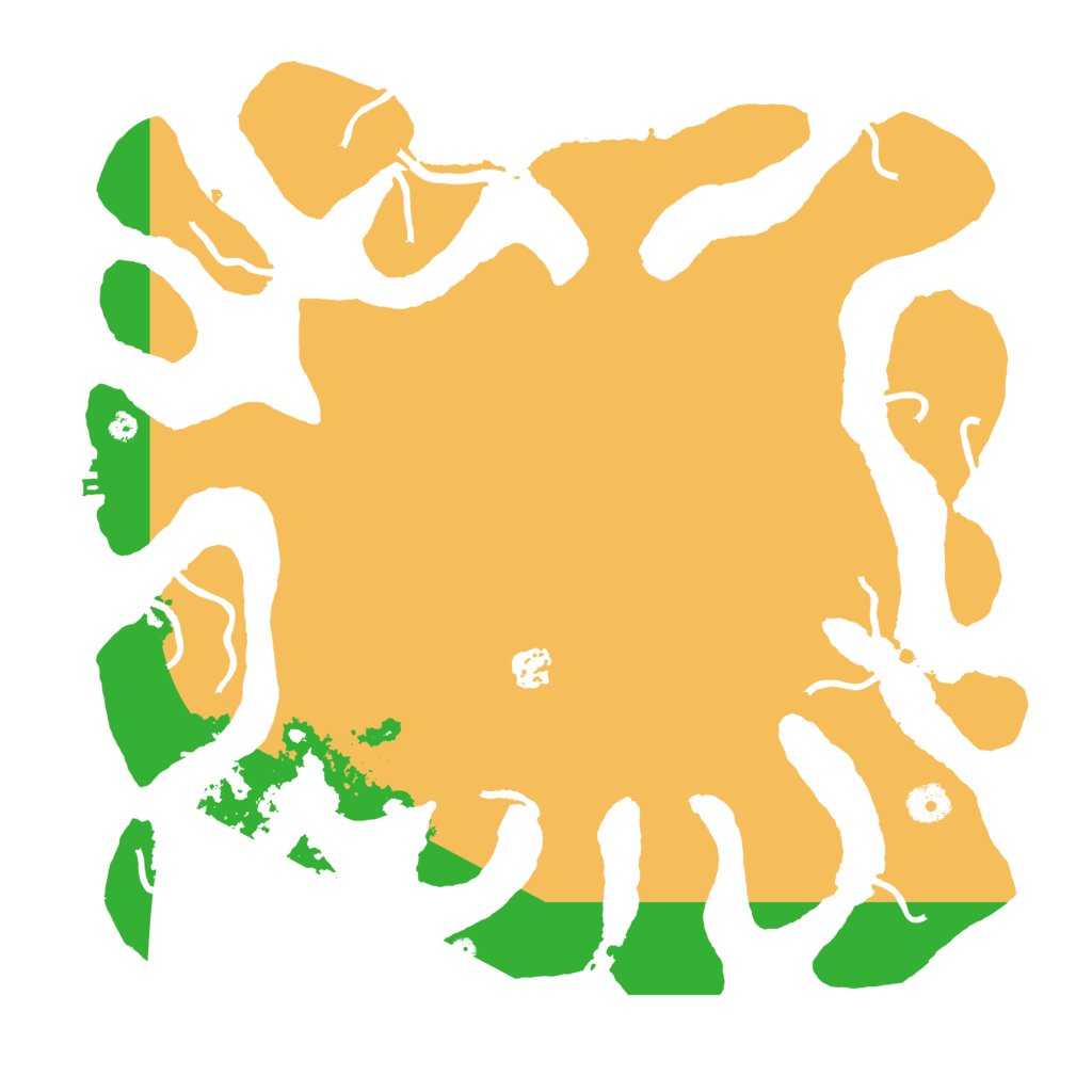 Biome Rust Map: Procedural Map, Size: 4000, Seed: 125221211