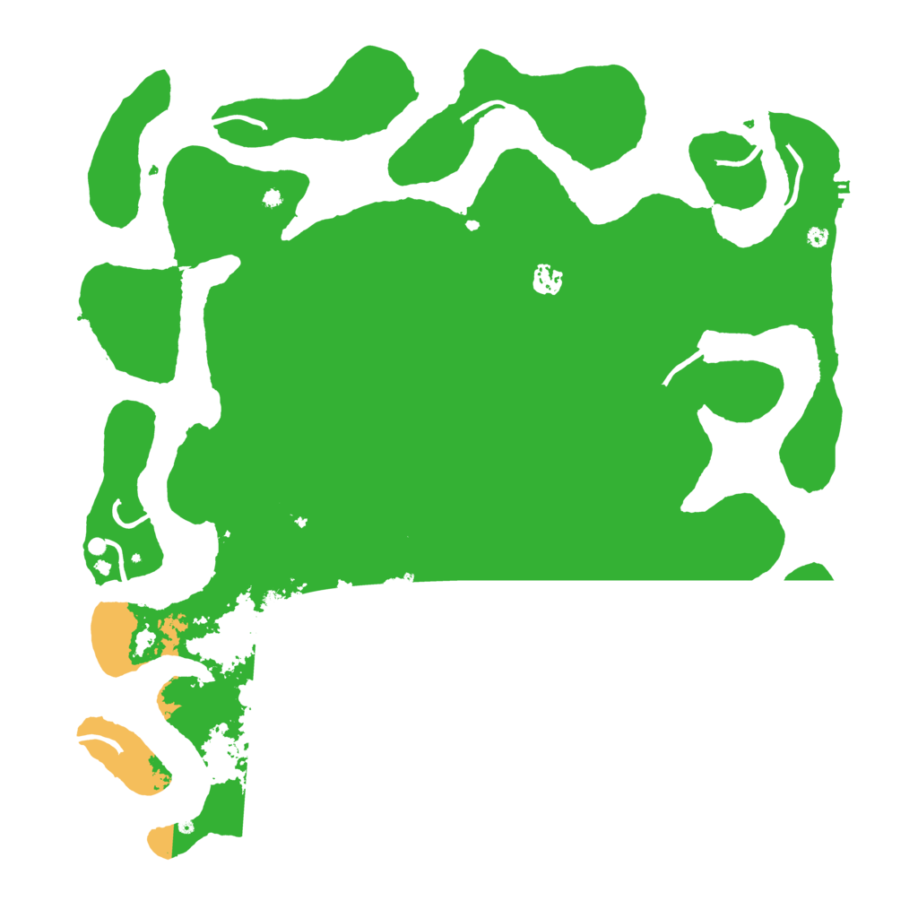 Biome Rust Map: Procedural Map, Size: 4500, Seed: 42561943