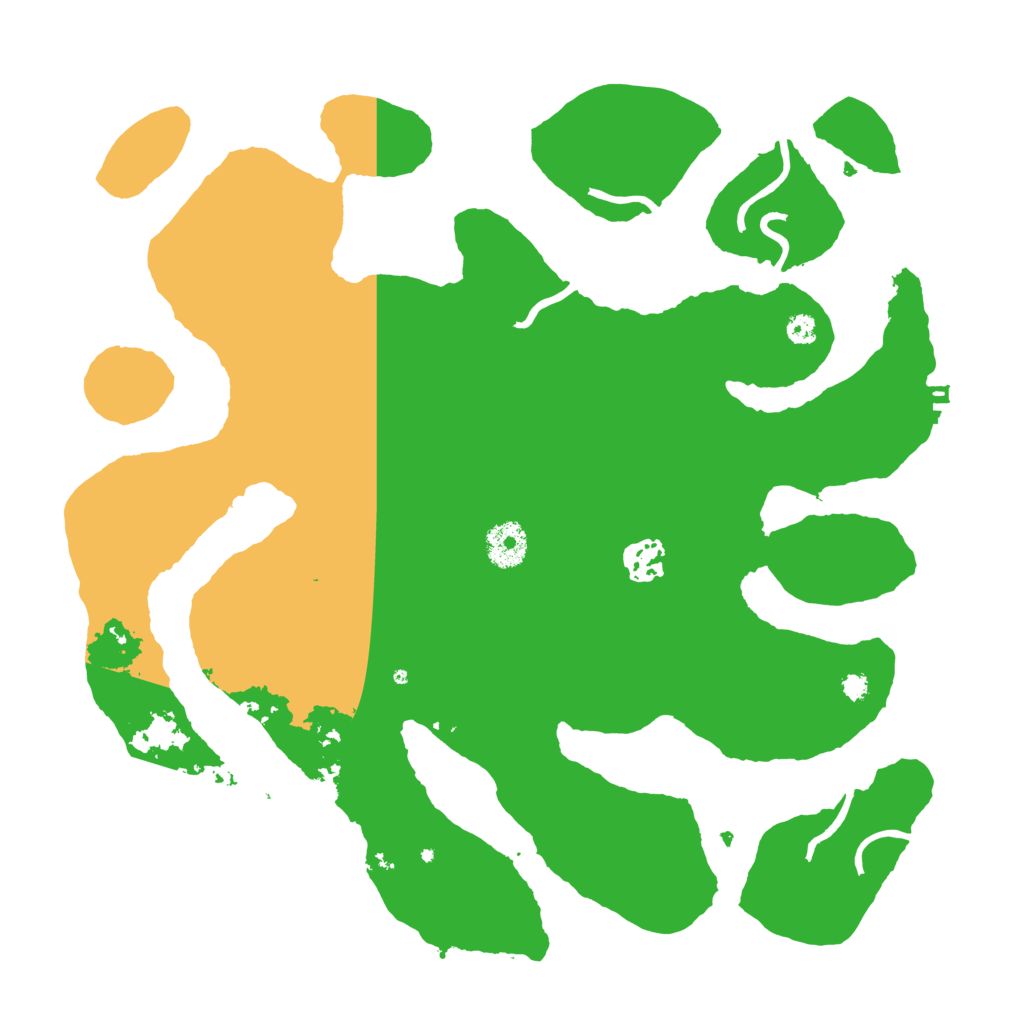 Biome Rust Map: Procedural Map, Size: 3500, Seed: 1387645735