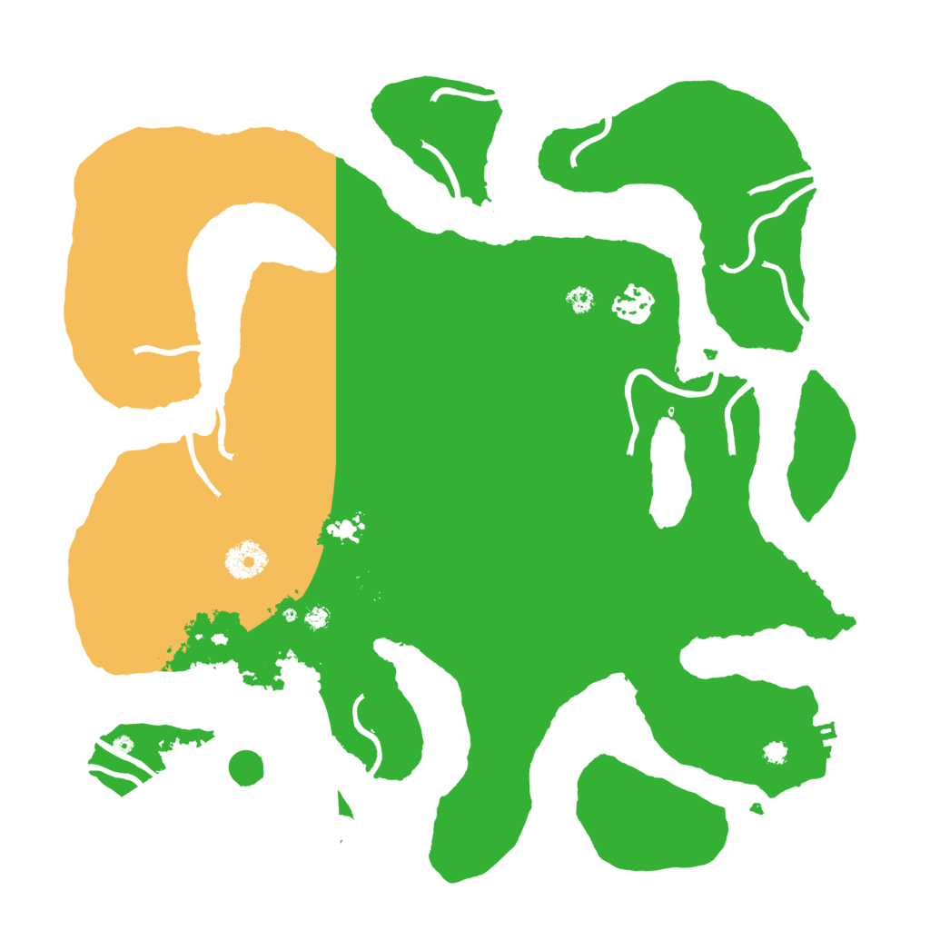 Biome Rust Map: Procedural Map, Size: 3550, Seed: 337447